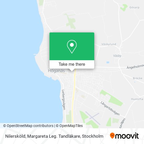 Nilersköld, Margareta Leg. Tandläkare map