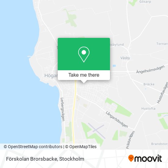 Förskolan Brorsbacke map