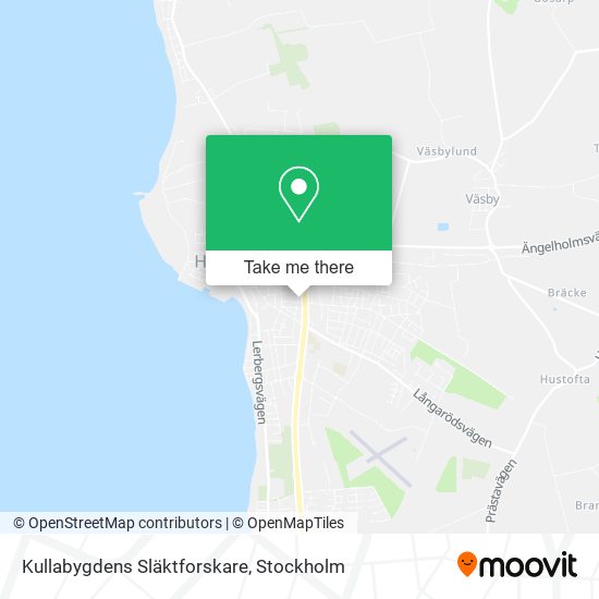 Kullabygdens Släktforskare map