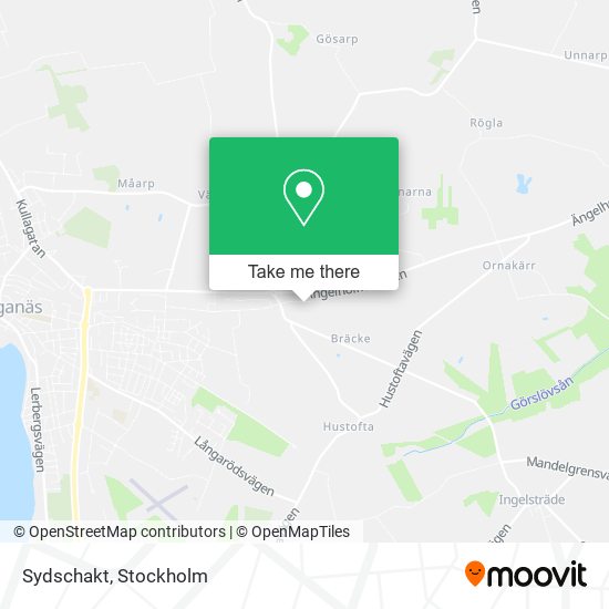 Sydschakt map