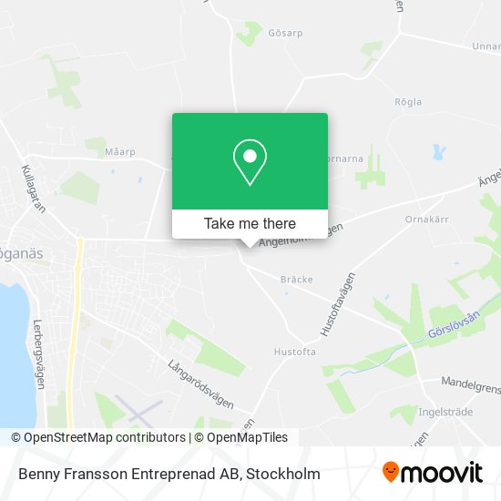 Benny Fransson Entreprenad AB map