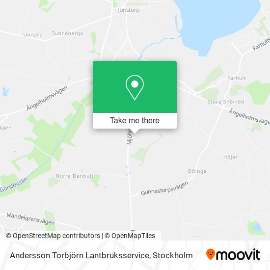Andersson Torbjörn Lantbruksservice map