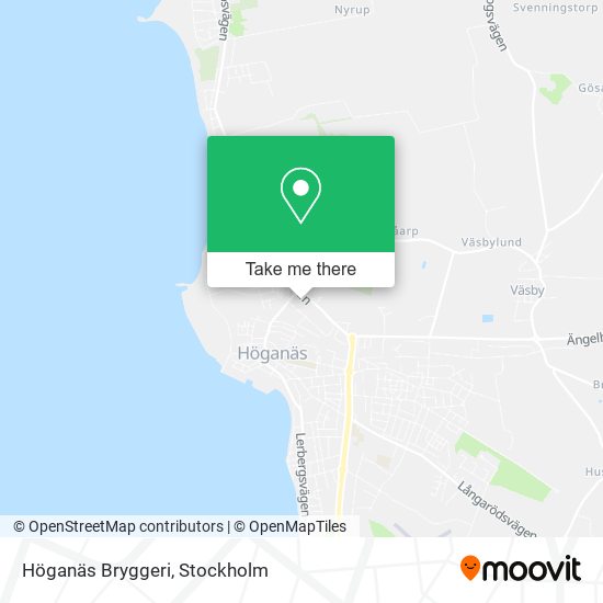 Höganäs Bryggeri map