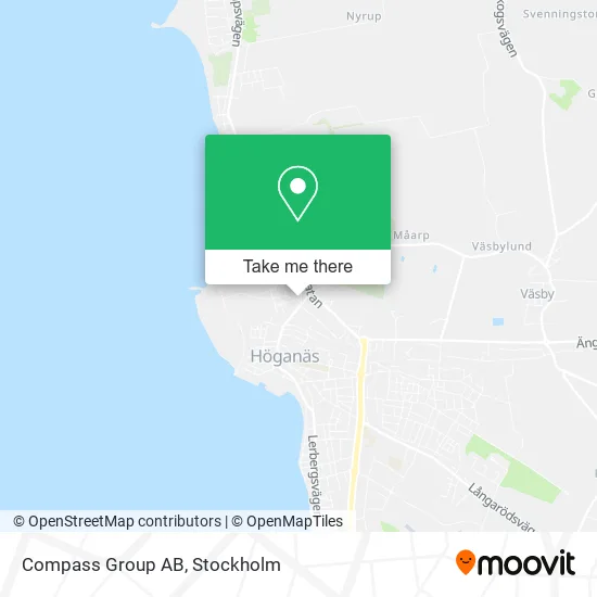 Compass Group AB map