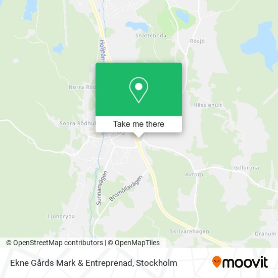 Ekne Gårds Mark & Entreprenad map
