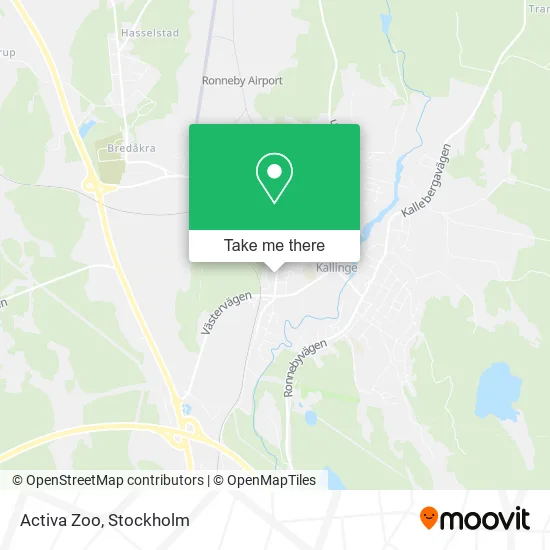 Activa Zoo map