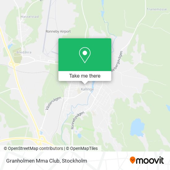 Granholmen Mma Club map