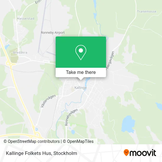 Kallinge Folkets Hus map