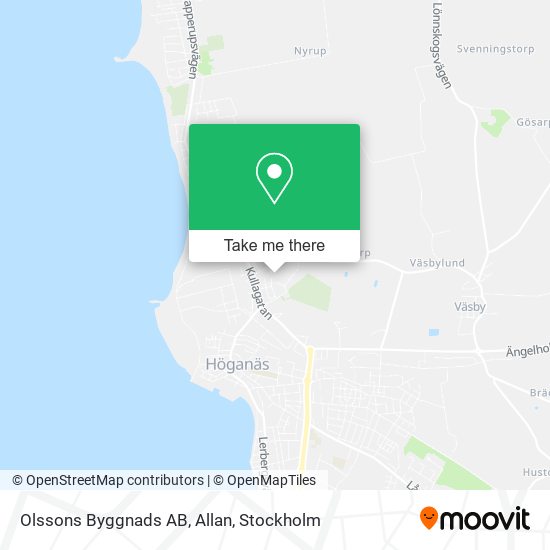 Olssons Byggnads AB, Allan map