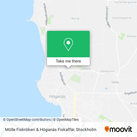 Mölle Fiskrökeri & Höganäs Fiskaffär map
