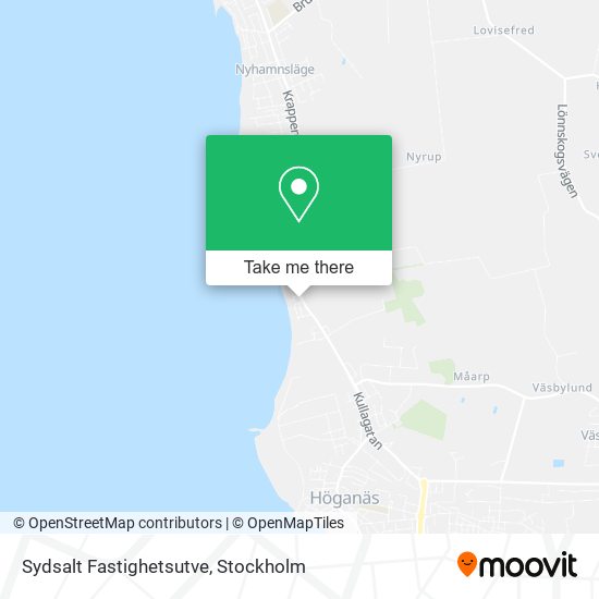 Sydsalt Fastighetsutve map