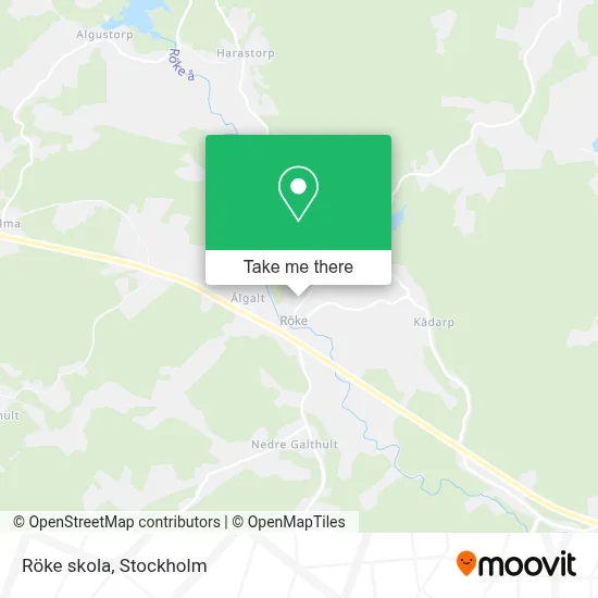 Röke skola map