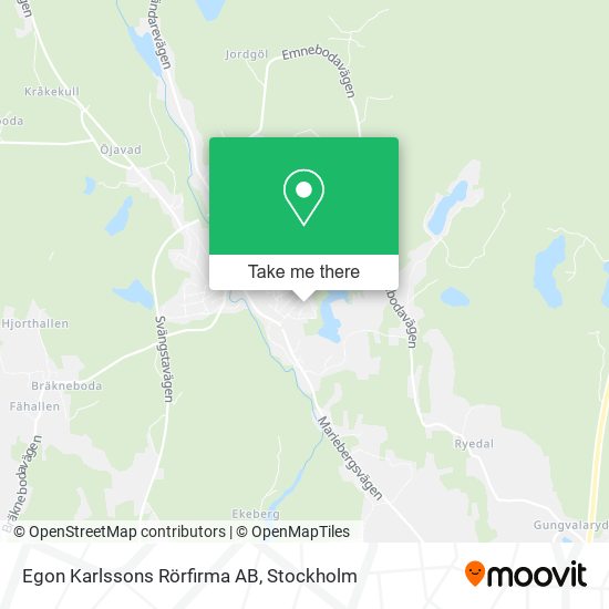 Egon Karlssons Rörfirma AB map