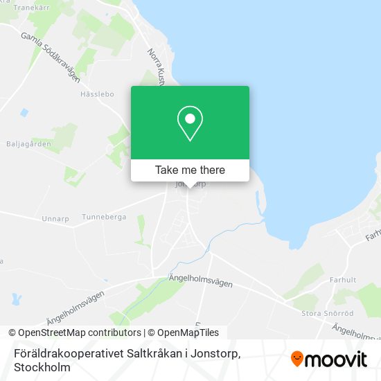 Föräldrakooperativet Saltkråkan i Jonstorp map