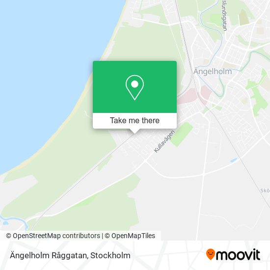 Ängelholm Råggatan map