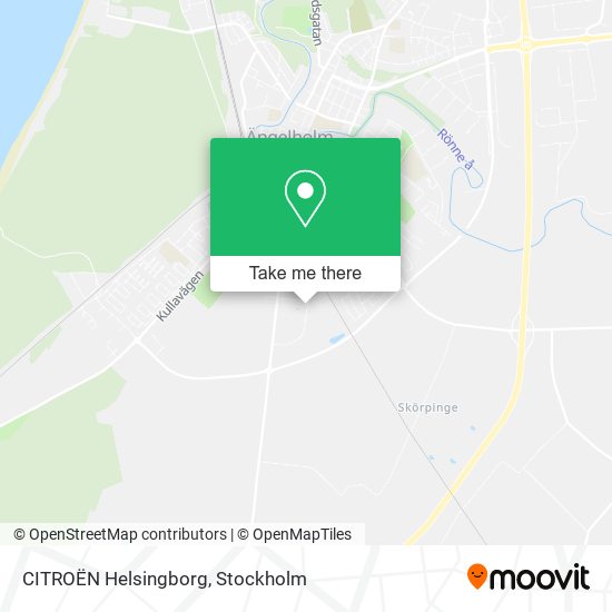 CITROËN Helsingborg map