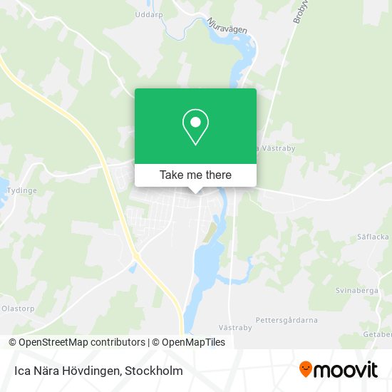 Ica Nära Hövdingen map