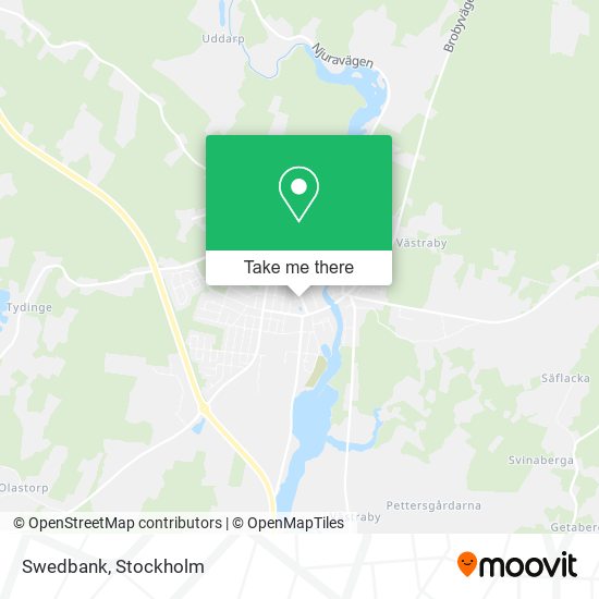 Swedbank map