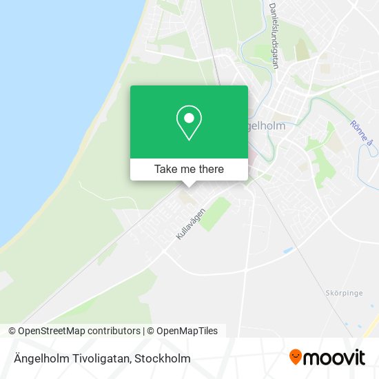 Ängelholm Tivoligatan map