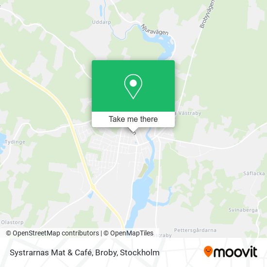 Systrarnas Mat & Café, Broby map