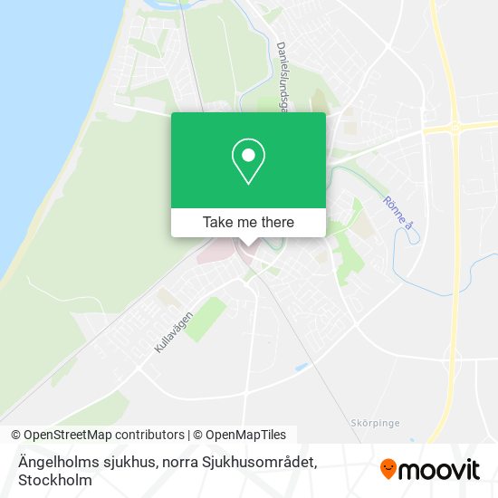 Ängelholms sjukhus, norra Sjukhusområdet map