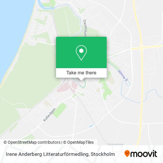 Irene Anderberg Litteraturförmedling map