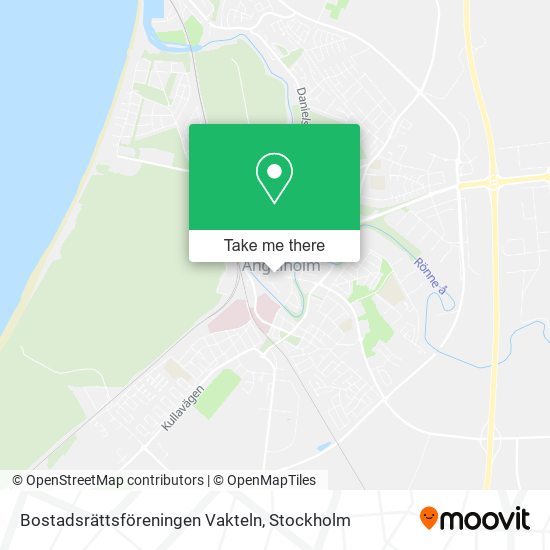 Bostadsrättsföreningen Vakteln map