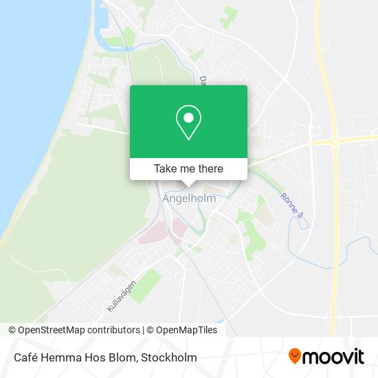 Café Hemma Hos Blom map