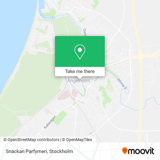 Snäckan Parfymeri map