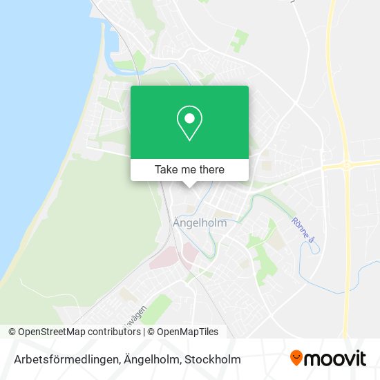 Arbetsförmedlingen, Ängelholm map