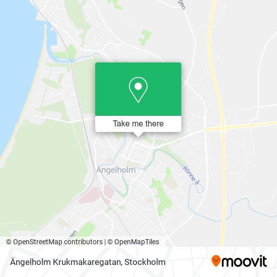 Ängelholm Krukmakaregatan map