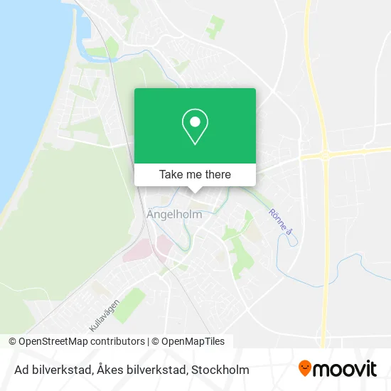 Ad bilverkstad, Åkes bilverkstad map