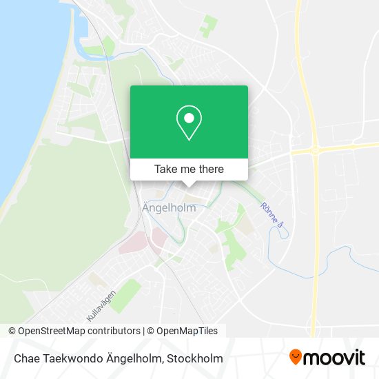 Chae Taekwondo Ängelholm map