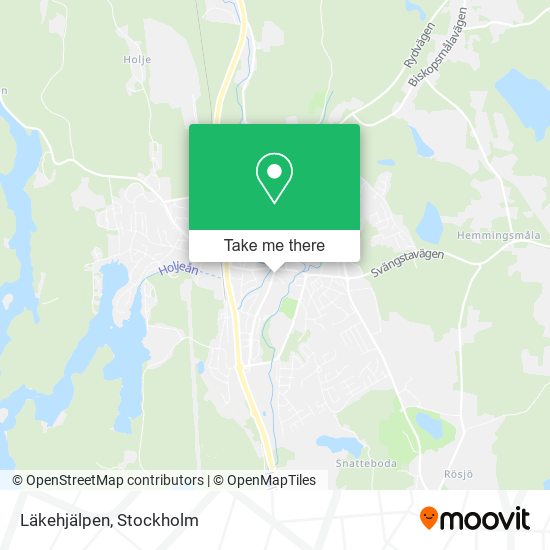 Läkehjälpen map