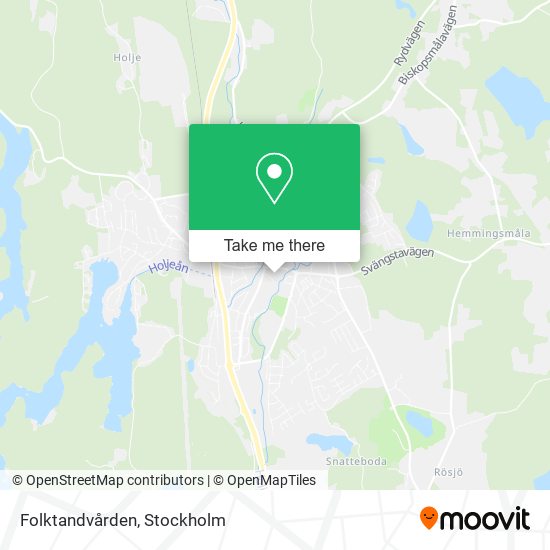 Folktandvården map