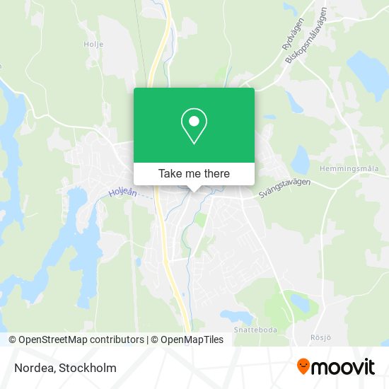 Nordea map