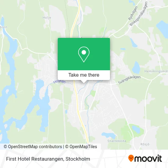 First Hotel Restaurangen map