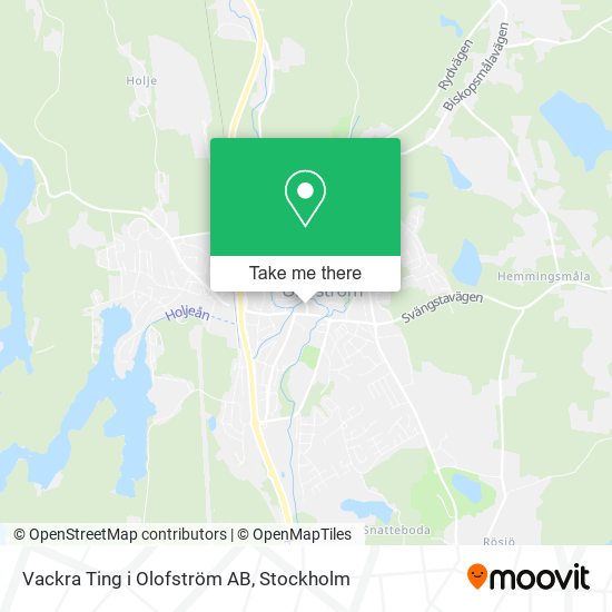 Vackra Ting i Olofström AB map