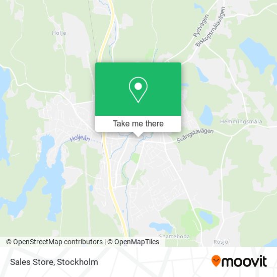 Sales Store map