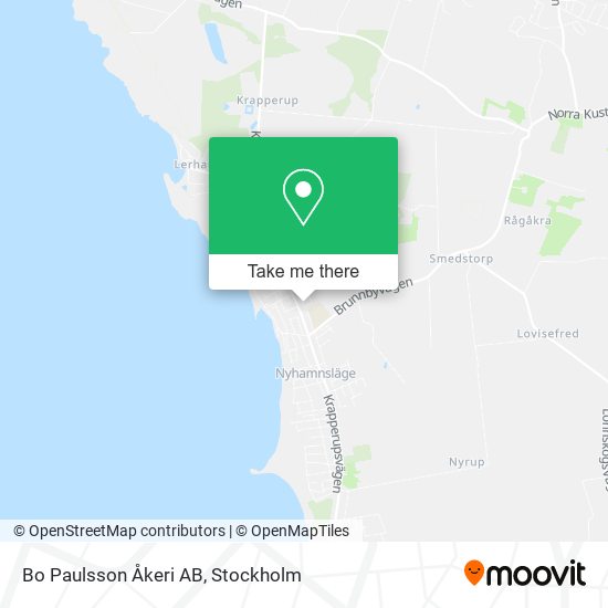 Bo Paulsson Åkeri AB map