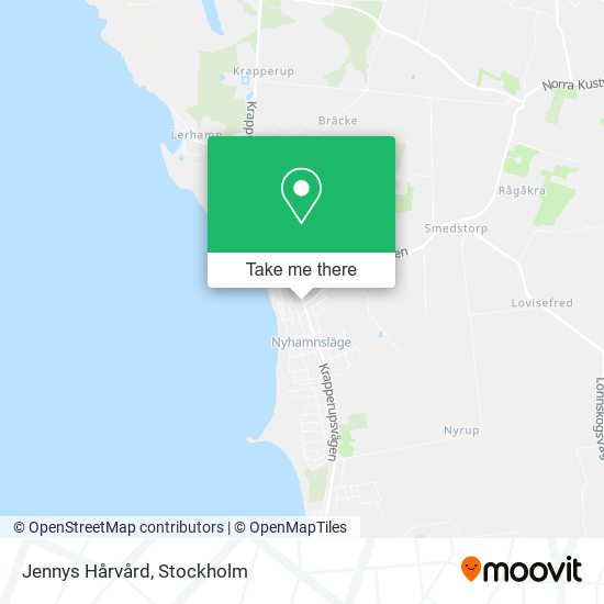 Jennys Hårvård map