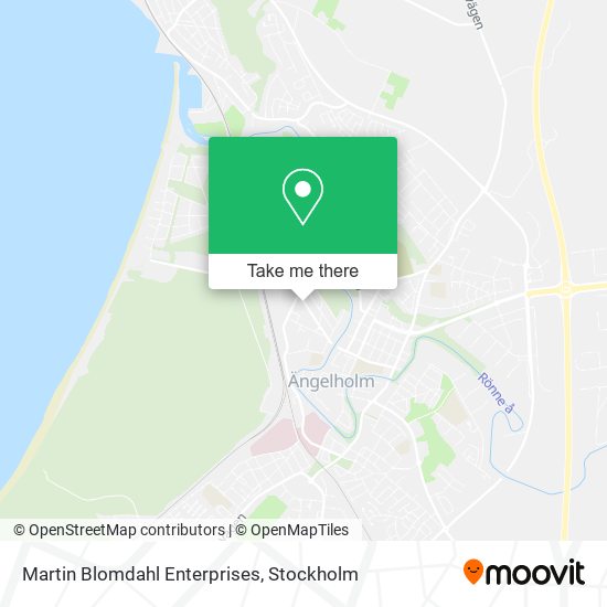 Martin Blomdahl Enterprises map