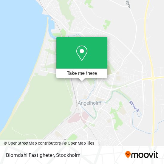 Blomdahl Fastigheter map