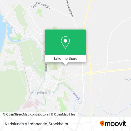 Karlslunds Vårdboende map