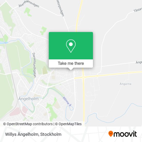 Willys Ängelholm map