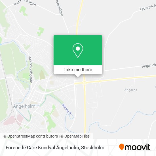 Forenede Care Kundval Ängelholm map