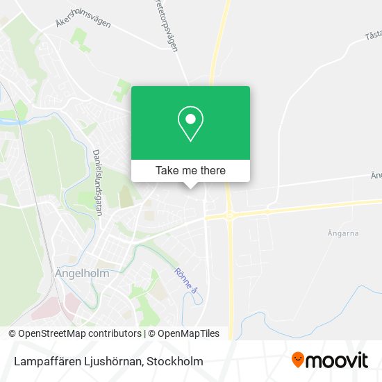 Lampaffären Ljushörnan map