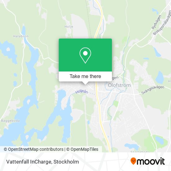 Vattenfall InCharge map