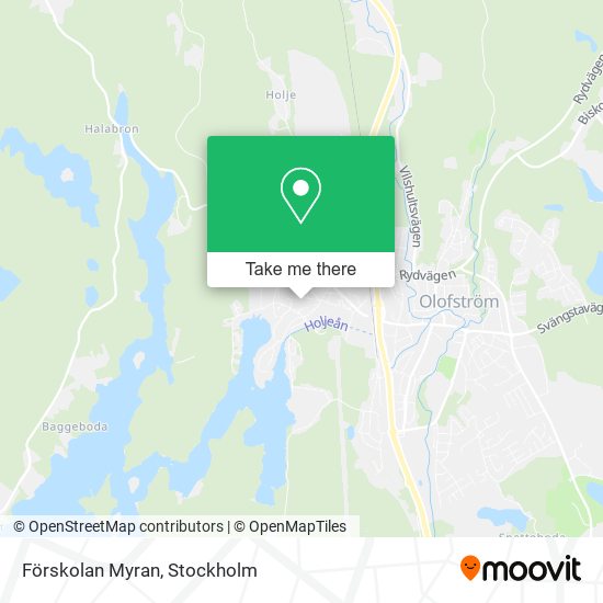 Förskolan Myran map