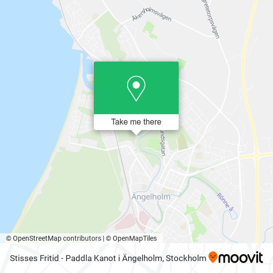 Stisses Fritid - Paddla Kanot i Ängelholm map